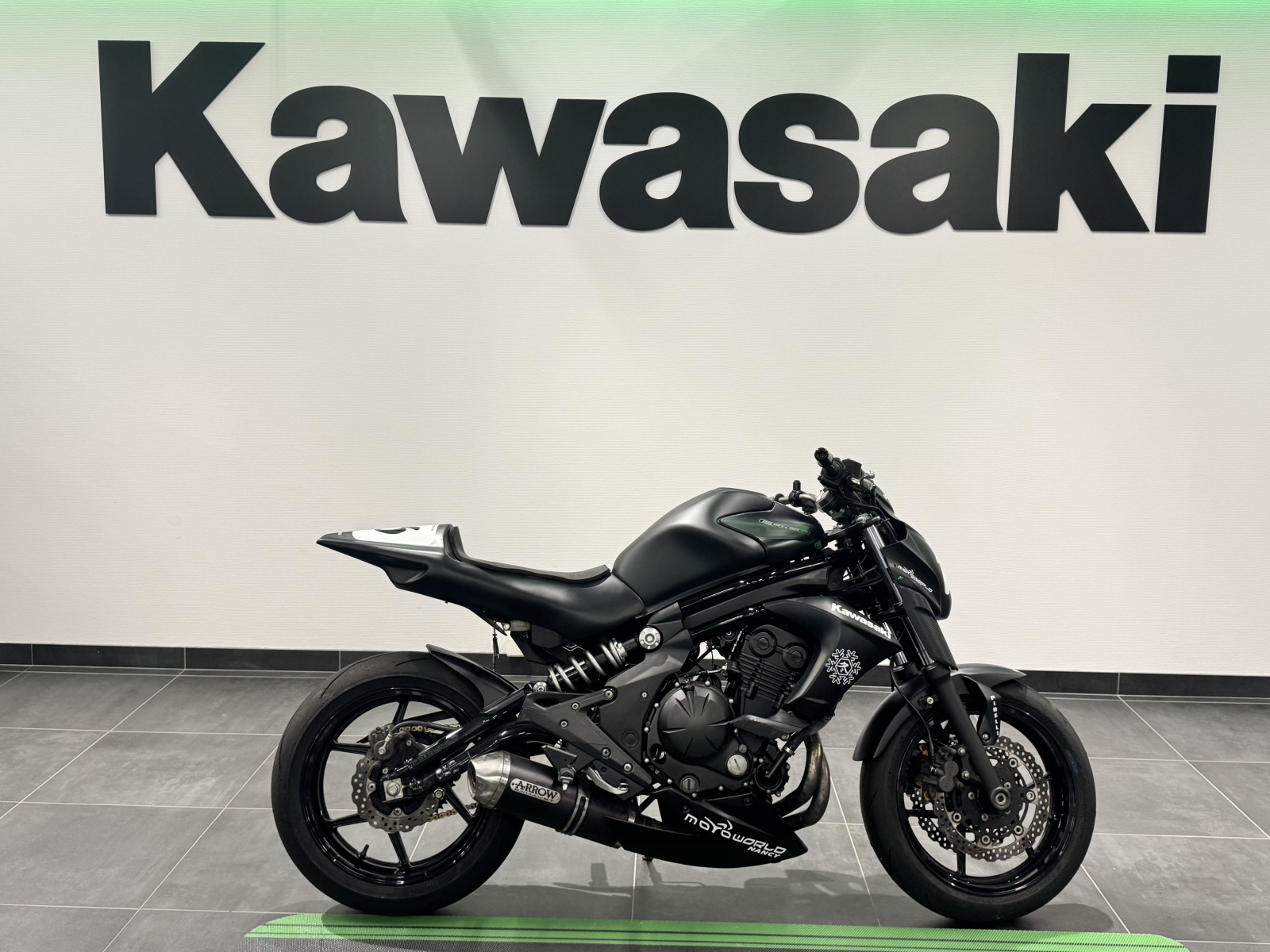Kawasaki ER-6N Preparation Piste