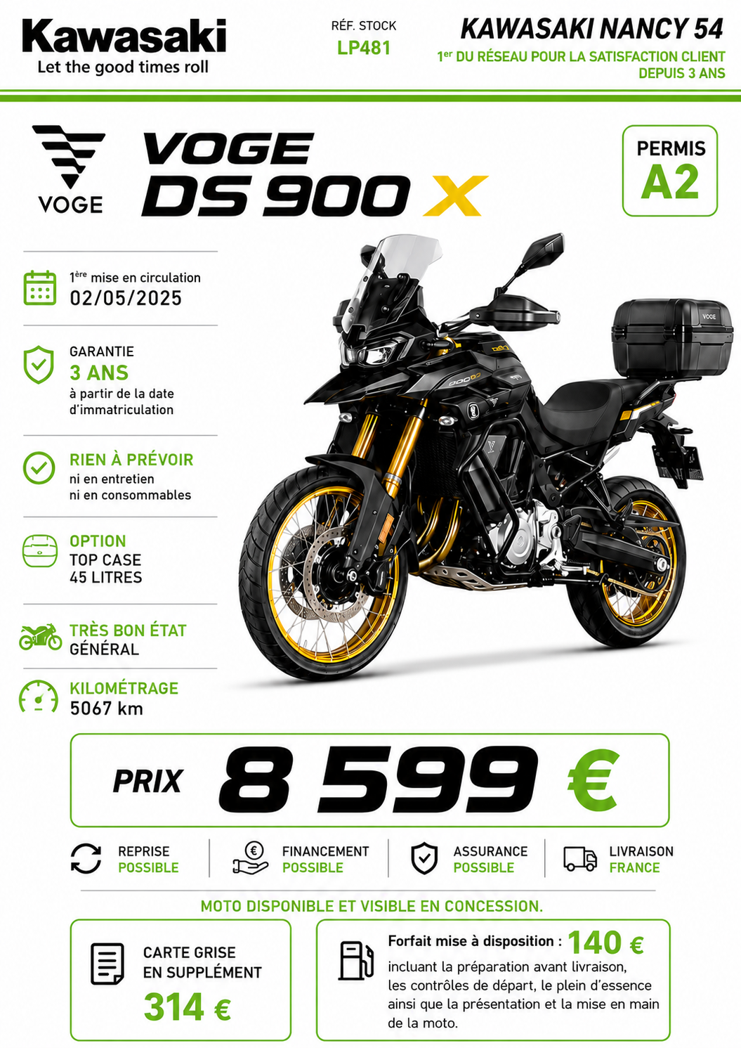 Voge DS900X