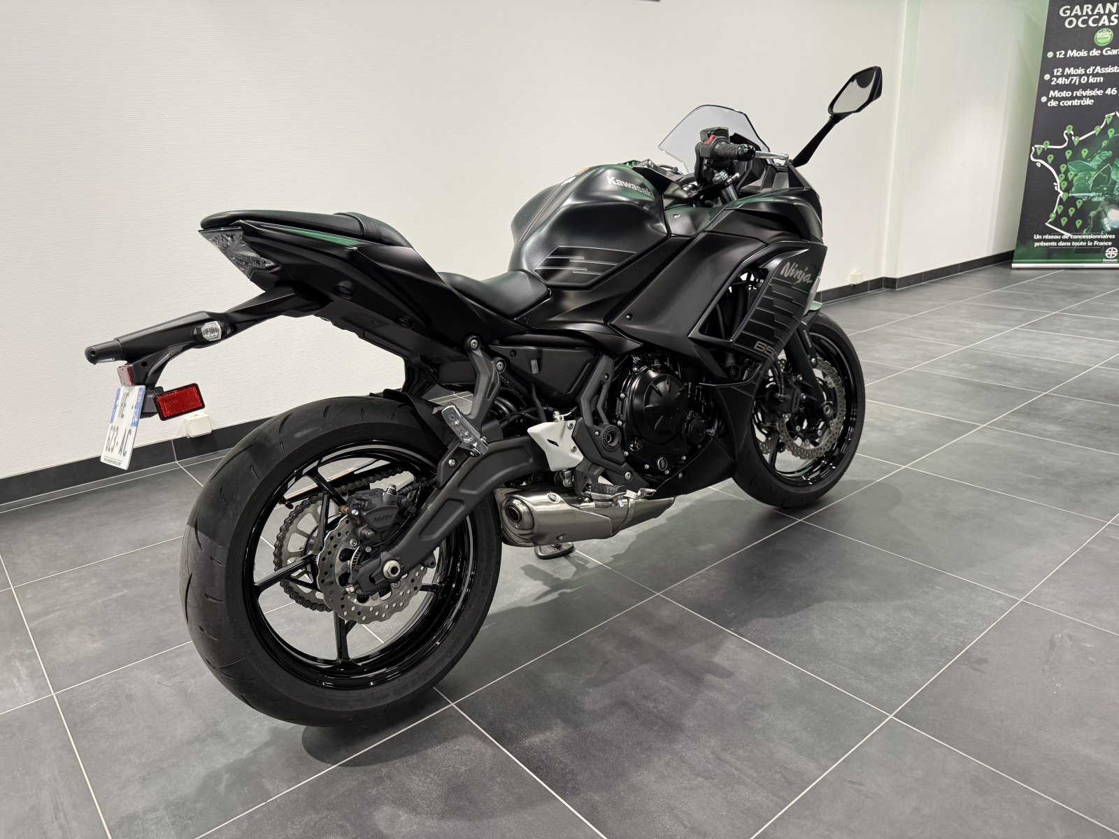 Kawasaki Ninja 650 A2 très faible kilomètrage